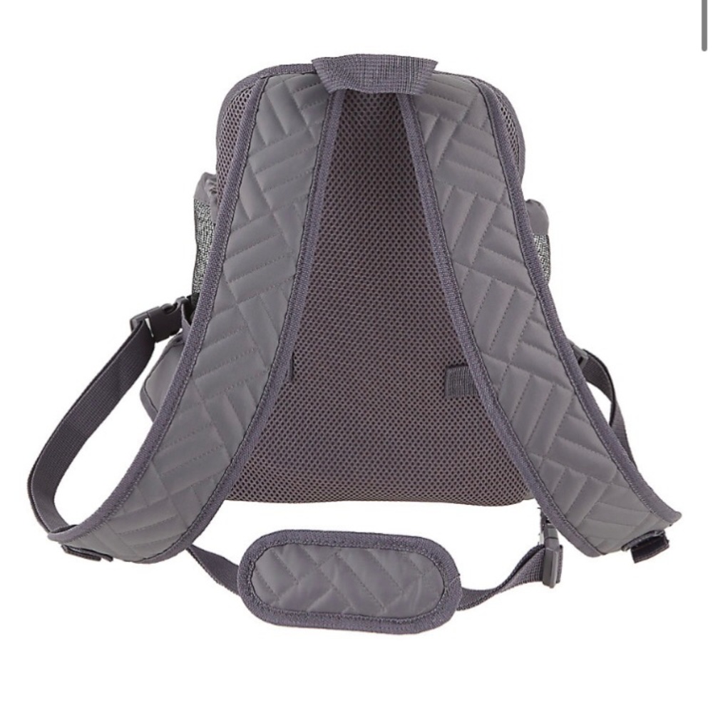-Quilted Small Pet backpack- - Picture 4 of 13